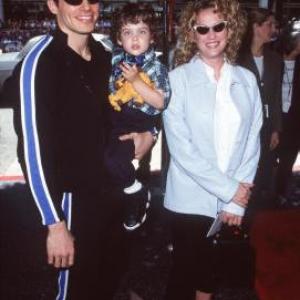 Virginia Madsen and Antonio Sabato Jr at event of Quest for Camelot 1998
