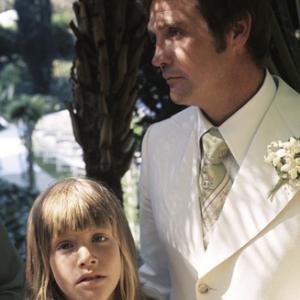 Lee Majors with son Lee Majors II on his wedding day to Farrah Fawcett July 28 1973