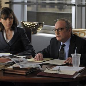 Julianna Margulies and David Paymer in The Good Wife: The Penalty Box (2012)