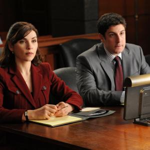 Still of Julianna Margulies and Jason Biggs in The Good Wife (2009)