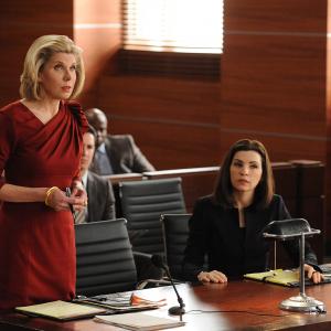 Still of Julianna Margulies and Christine Baranski in The Good Wife 2009