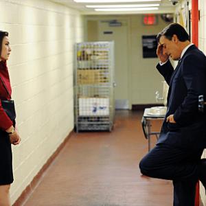 Still of Julianna Margulies and Chris Noth in The Good Wife (2009)