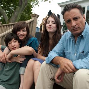 Still of Andy Garcia Julianna Margulies and Ezra Miller in City Island 2009