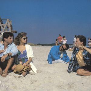 Still of Andrew McCarthy Jonathan Silverman Terry Kiser and Catherine Mary Stewart in Weekend at Bernies 1989