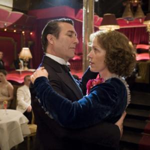 Still of Frances McDormand and Ciarn Hinds in Miss Pettigrew Lives for a Day 2008