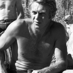 Steve McQueen during the making of Nevada Smith