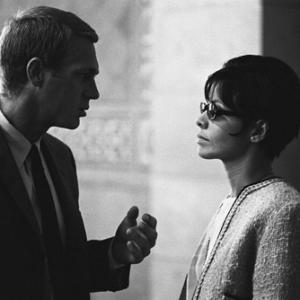Steve McQueen and Neile Adams at a Los Angeles City Council meeting