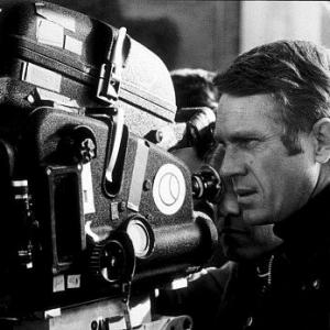 Steve McQueen on the set of Bullitt in San Francisco CA 1968 Warner Bros