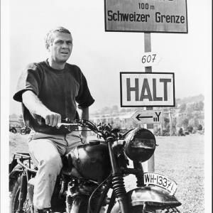 Still of Steve McQueen in The Great Escape (1963)