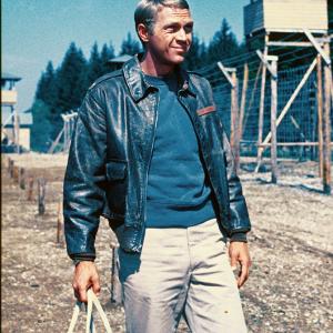 Still of Steve McQueen in The Great Escape 1963