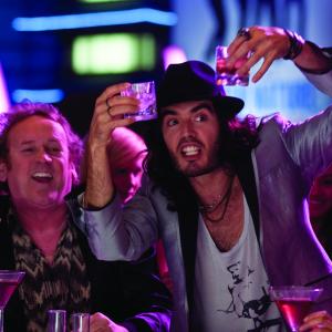 Still of Colm Meaney and Russell Brand in Get Him to the Greek 2010