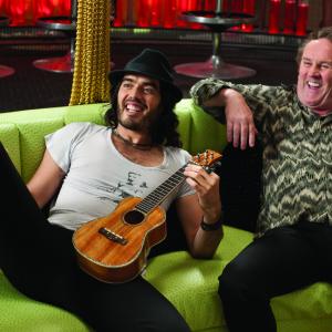 Still of Colm Meaney and Russell Brand in Get Him to the Greek 2010