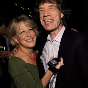 Bette Midler and Mick Jagger at event of The Women 2008