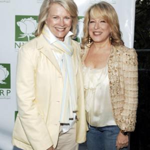 Candice Bergen and Bette Midler