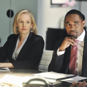 Still of Penelope Ann Miller and Jason George in Mistresses 2013