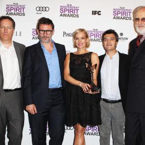 James Cromwell, Penelope Ann Miller, Michel Hazanavicius, Thomas Langmann and Richard Middleton