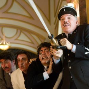 Still of Steve Martin Andy Garcia Alfred Molina and Yuki Matsuzaki in The Pink Panther 2 2009