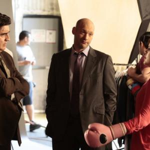 Still of Alfred Molina, Corey Stoll and Khloé Kardashian in Law & Order: Los Angeles (2010)