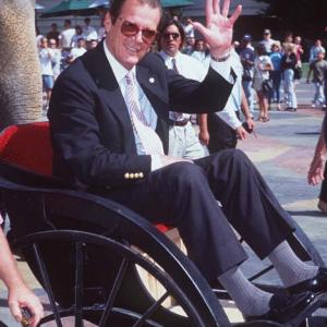 Roger Moore at event of The Quest (1996)