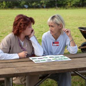 Still of Kate Mulgrew and Constance Shulman in Orange Is the New Black 2013