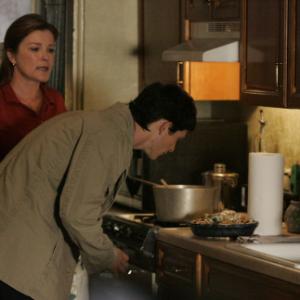 Still of Kate Mulgrew and Jonathan Tucker in The Black Donnellys (2007)