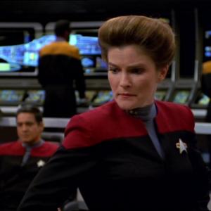 Still of Kate Mulgrew in Star Trek Voyager 1995