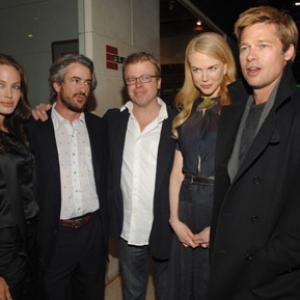 Brad Pitt Nicole Kidman Dermot Mulroney Angelina Jolie and Eric Gilliland at event of God Grew Tired of Us The Story of Lost Boys of Sudan 2006
