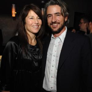 Dermot Mulroney and Catherine Keener at event of God Grew Tired of Us The Story of Lost Boys of Sudan 2006