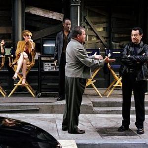 Still of Robert De Niro, Eddie Murphy, Rene Russo, William Shatner and Drena De Niro in Showtime (2002)