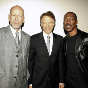 Bruce Willis, Eddie Murphy and Jerry Bruckheimer at event of Persijos princas: laiko smiltys (2010)