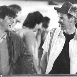 Still of David Caruso and Judd Nelson in Blue City 1986