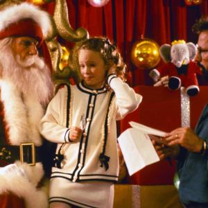 Thora Birch Leslie Nielsen and Robert Lieberman in All I Want for Christmas 1991