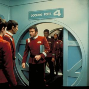 Still of Leonard Nimoy and William Shatner in Star Trek The Wrath of Khan 1982