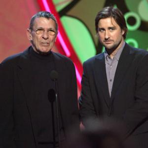 Leonard Nimoy and Luke Wilson at event of The 5th Annual TV Land Awards (2007)