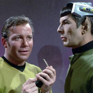 Still of Leonard Nimoy and William Shatner in Star Trek 1966