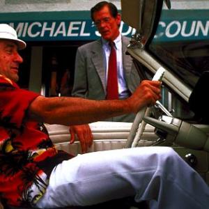 Still of Robert De Niro and Nick Nolte in Cape Fear (1991)