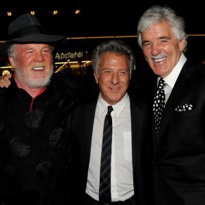 Dustin Hoffman Nick Nolte and Dennis Farina at event of Luck 2011