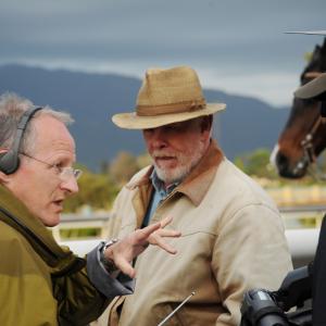 Still of Michael Mann and Nick Nolte in Luck 2011