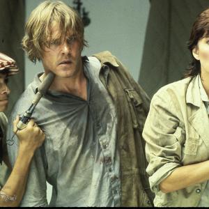 Still of Nick Nolte and Joanna Cassidy in Under Fire 1983