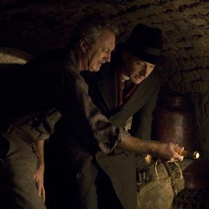 Still of Jeremy Northam and Bryan Brown in Dean Spanley 2008