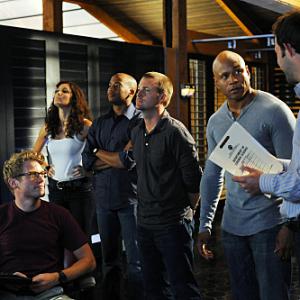 Still of Chris ODonnell LL Cool J Peter Cambor and Daniela Ruah in NCIS Los Angeles 2009