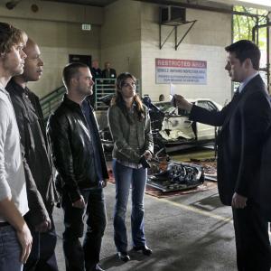 Still of Chris O'Donnell, LL Cool J, Eric Christian Olsen and Daniela Ruah in NCIS: Los Angeles (2009)