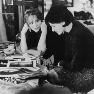 Still of Juliette Binoche and Lena Olin in The Unbearable Lightness of Being 1988