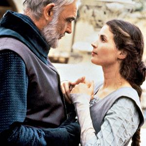 Still of Sean Connery and Julia Ormond in First Knight 1995