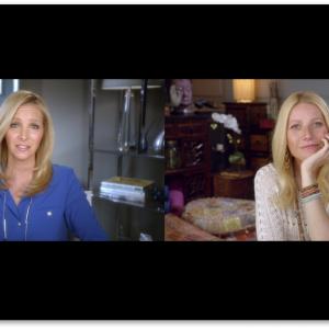 Gwyneth Paltrow and Lisa Kudrow in Web Therapy 2011