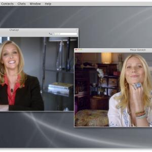 Gwyneth Paltrow and Lisa Kudrow in Web Therapy 2011