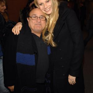 Danny DeVito and Gwyneth Paltrow at event of The Good Night 2007