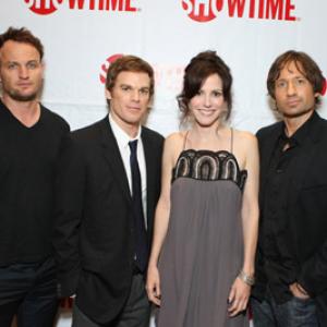 David Duchovny, Mary-Louise Parker, Jason Clarke and Michael C. Hall