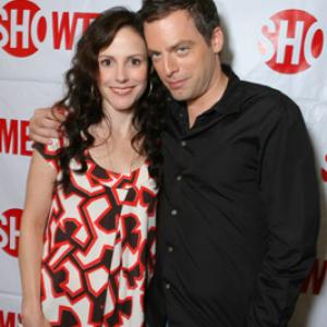 MaryLouise Parker and Justin Kirk