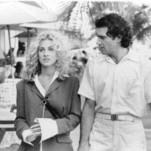 Still of Antonio Banderas and Sarah Jessica Parker in Miami Rhapsody 1995
